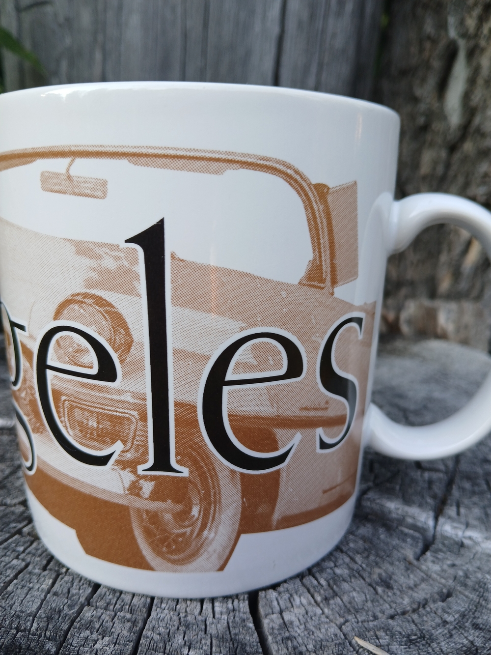 Vintage 1994 Starbucks Los Angeles Collector Series City Mug 20oz Retro Car